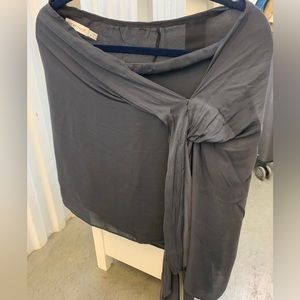 see by chloe silk skirt